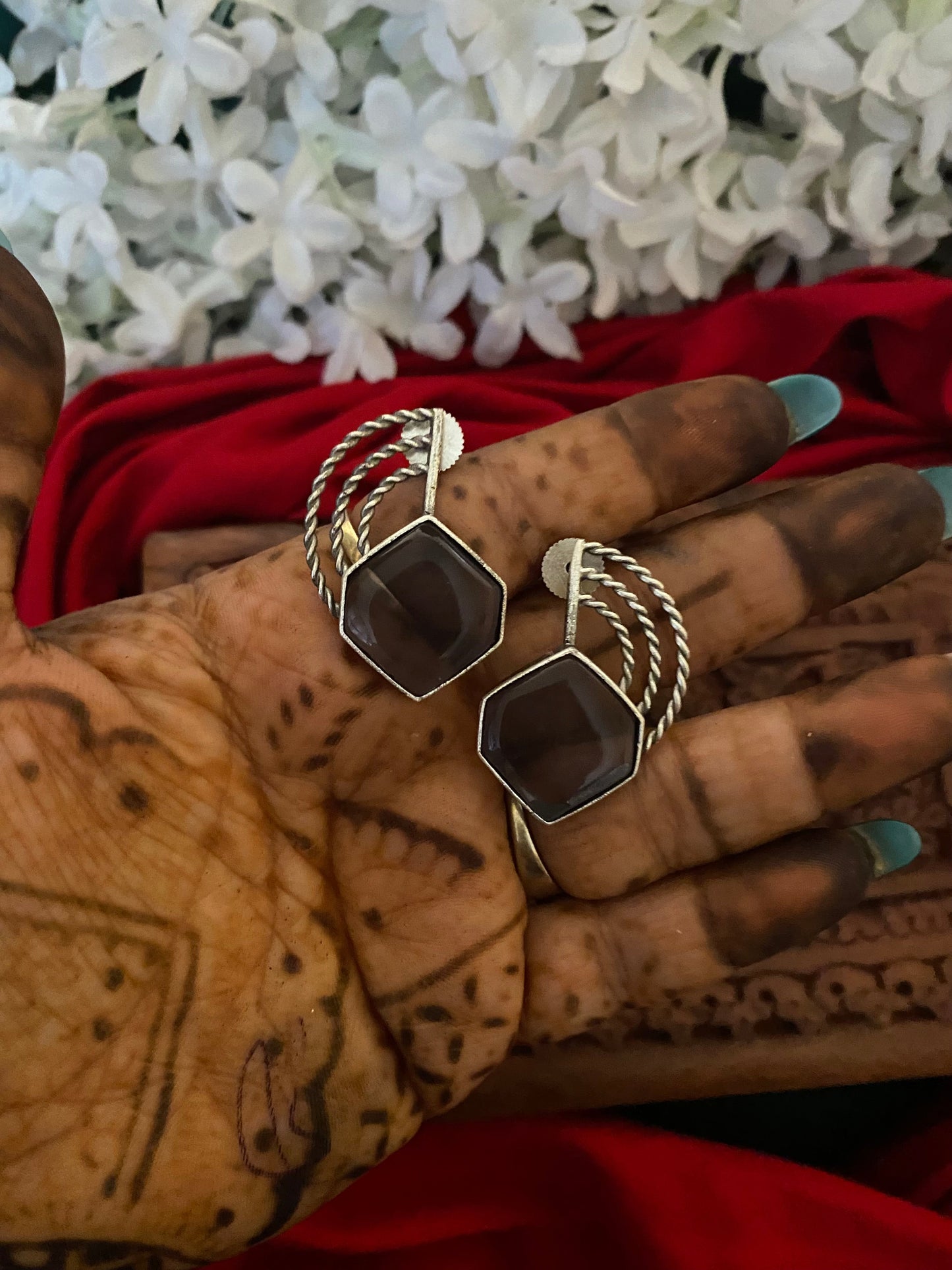 HALF MOON STUDS Gehnacollections