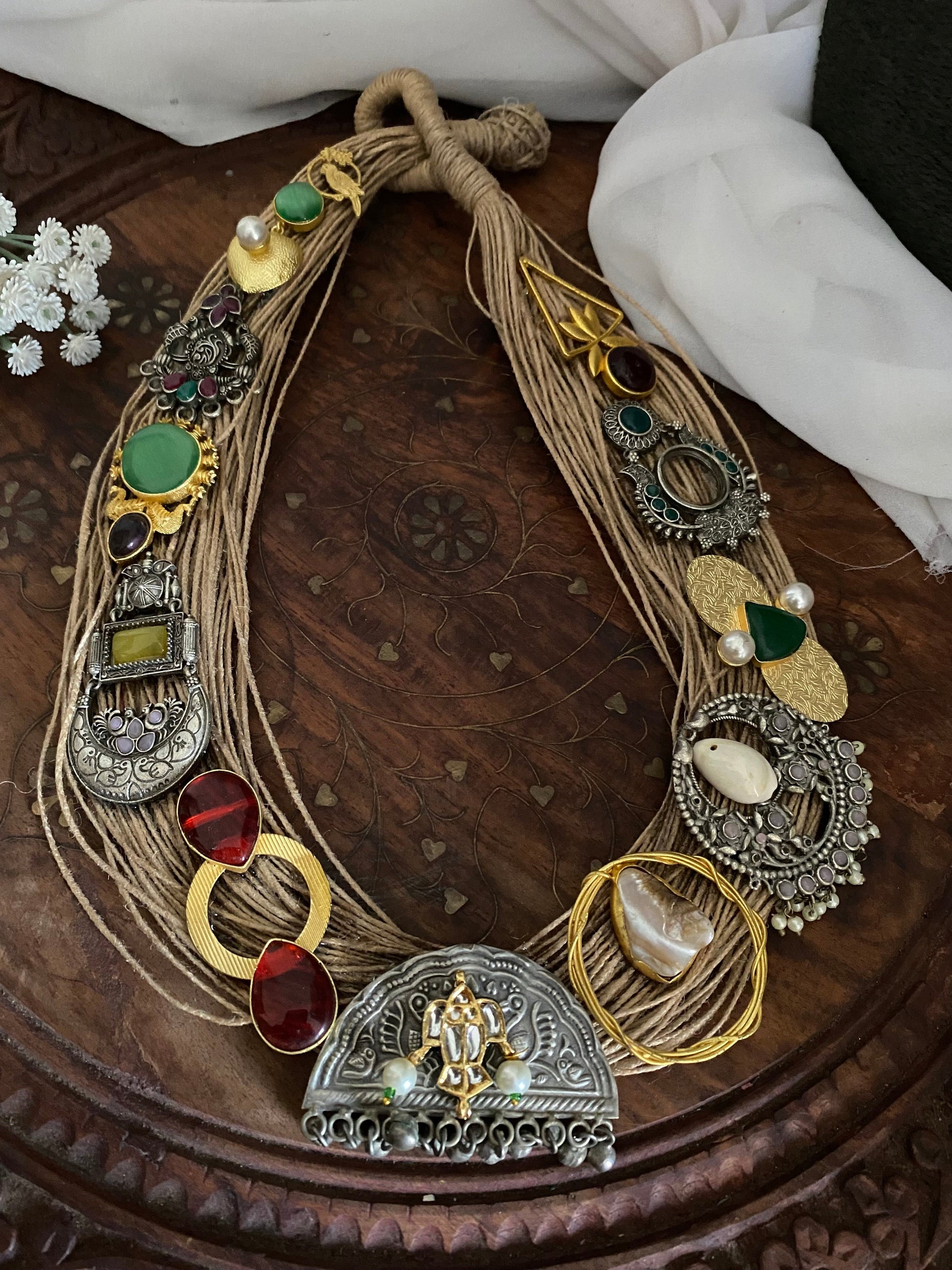 FUSION JUTE NECKLACE Gehnacollections