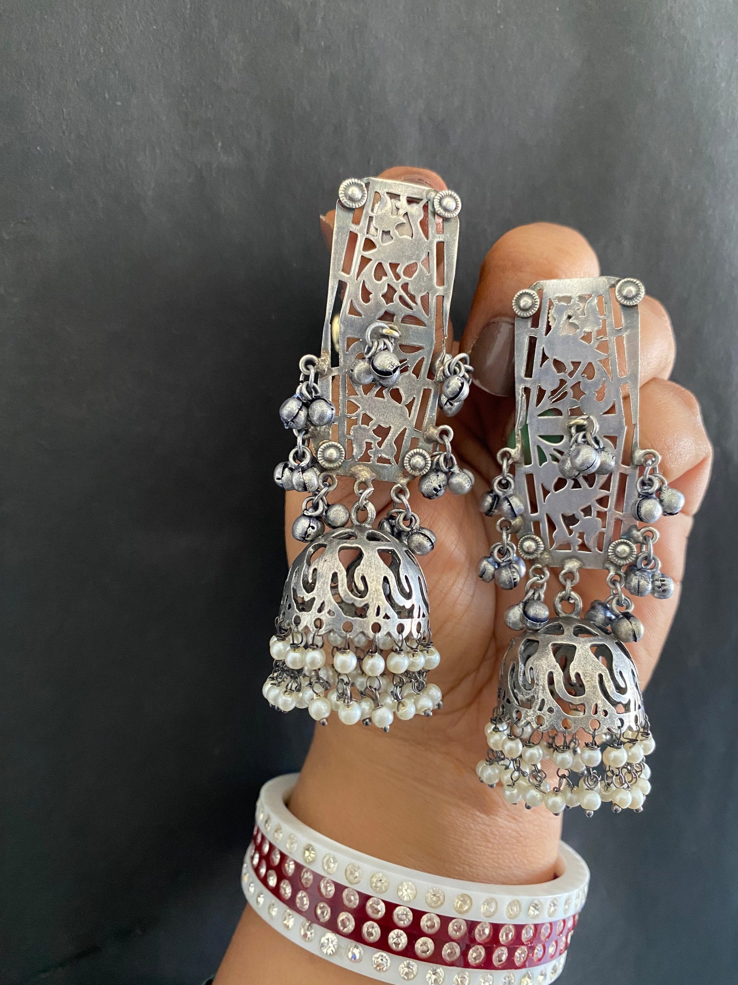JANYA JHUMKA Gehnacollections