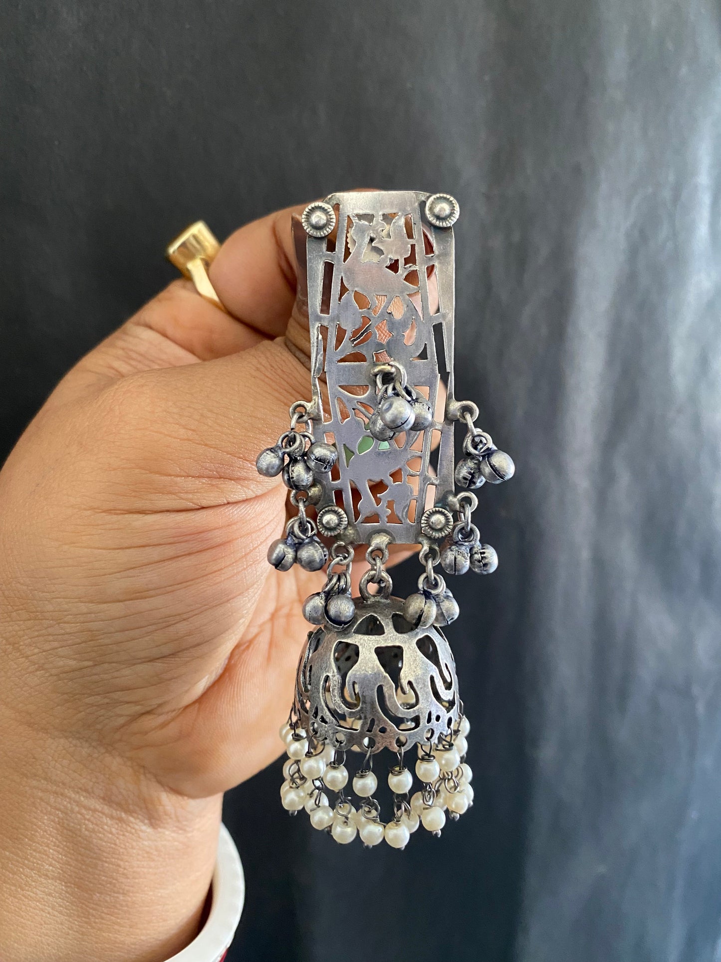 JANYA JHUMKA Gehnacollections