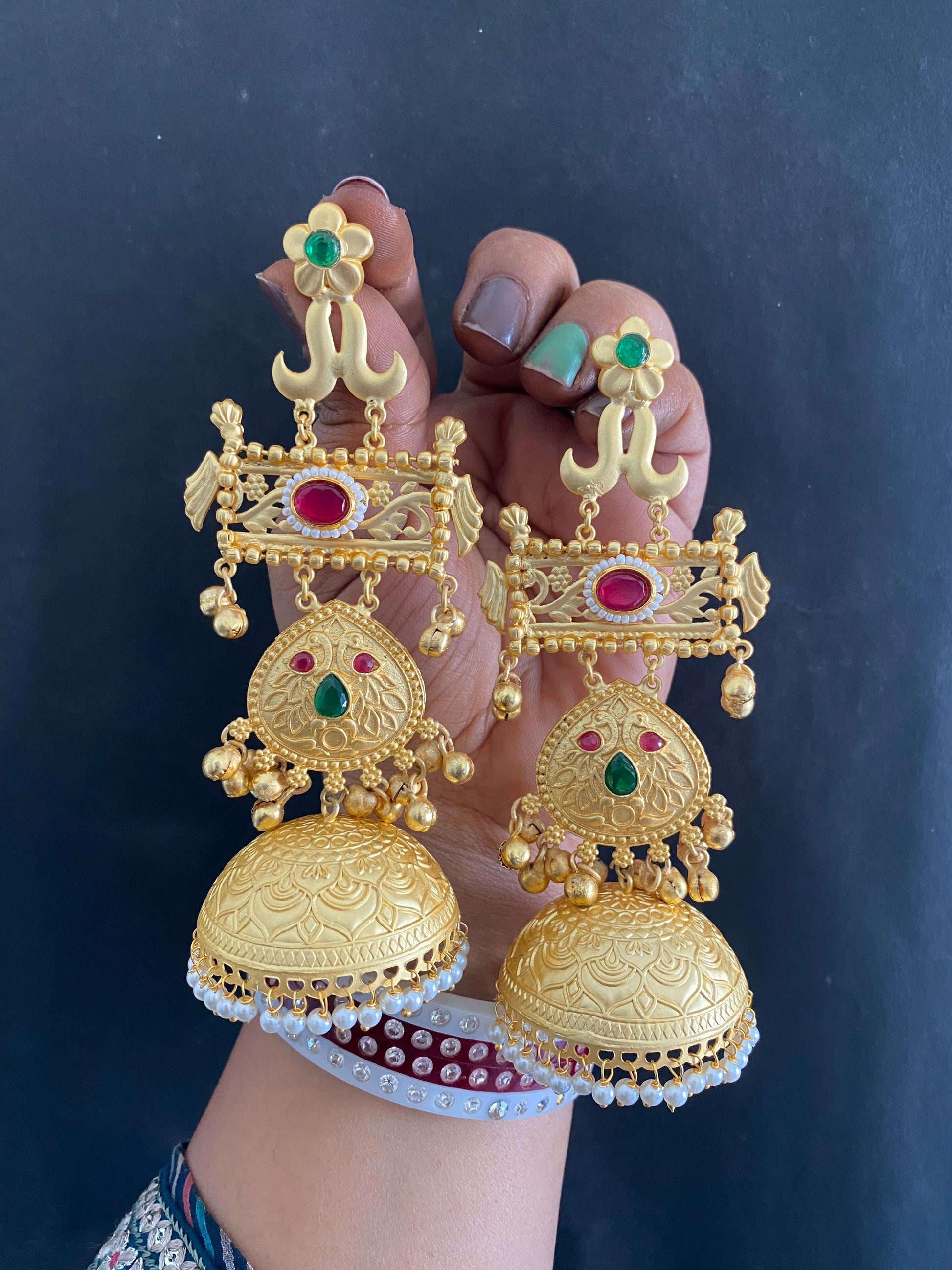 MALAIKA JHUMKA Gehnacollections