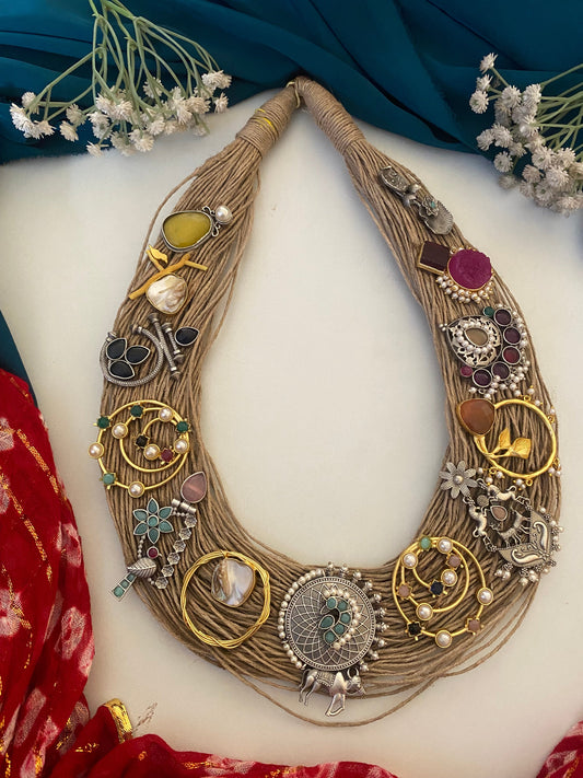 FUSION JUTE NECKLACE Gehnacollections