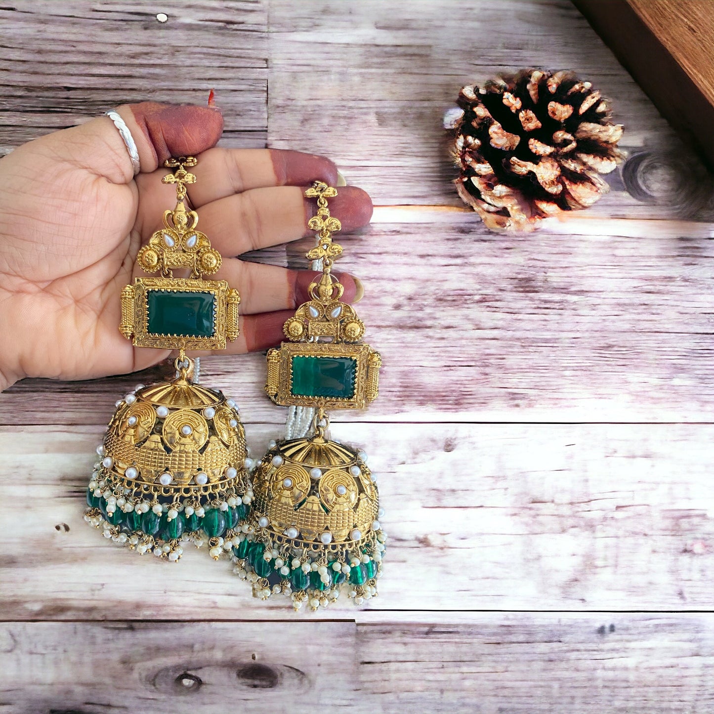 SUNAINA JHUMKA Gehnacollections