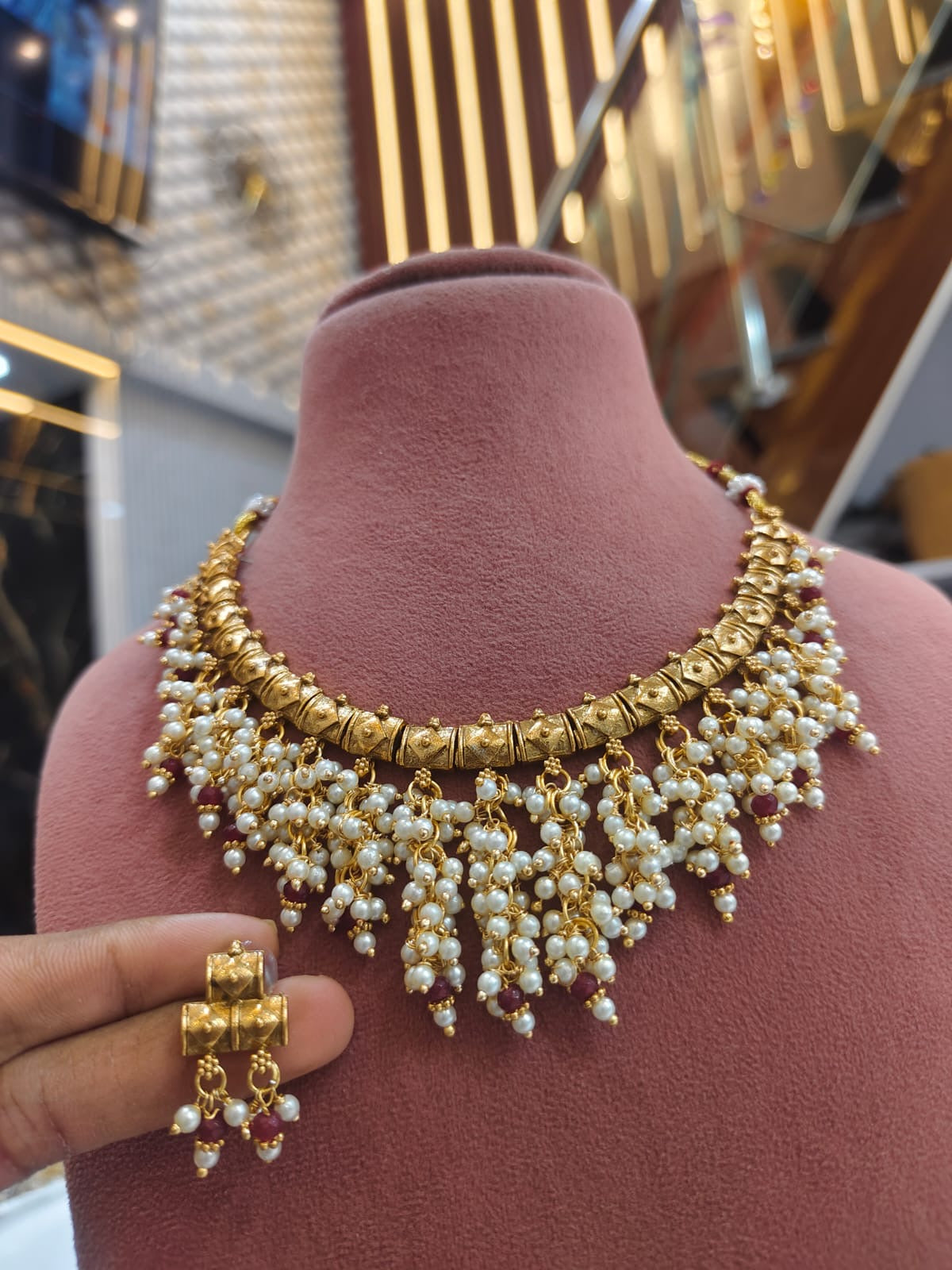 PEARL HASLI SET Gehnacollections