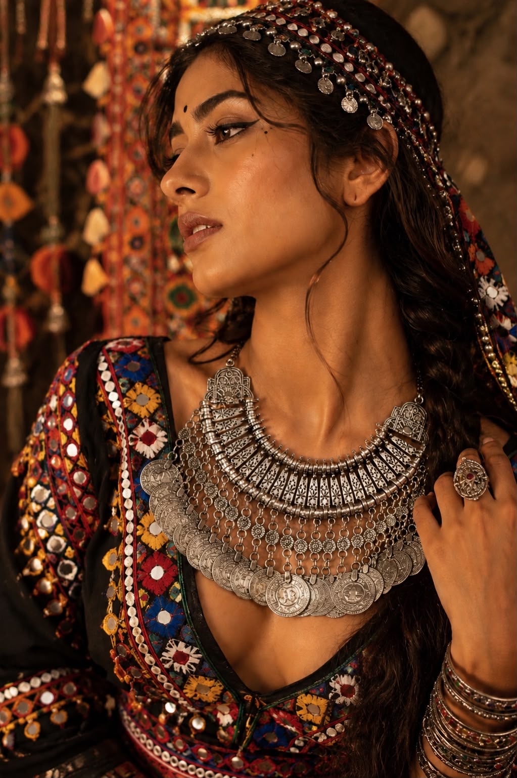 Aishwarya Coin Necklace Set Gehnacollections