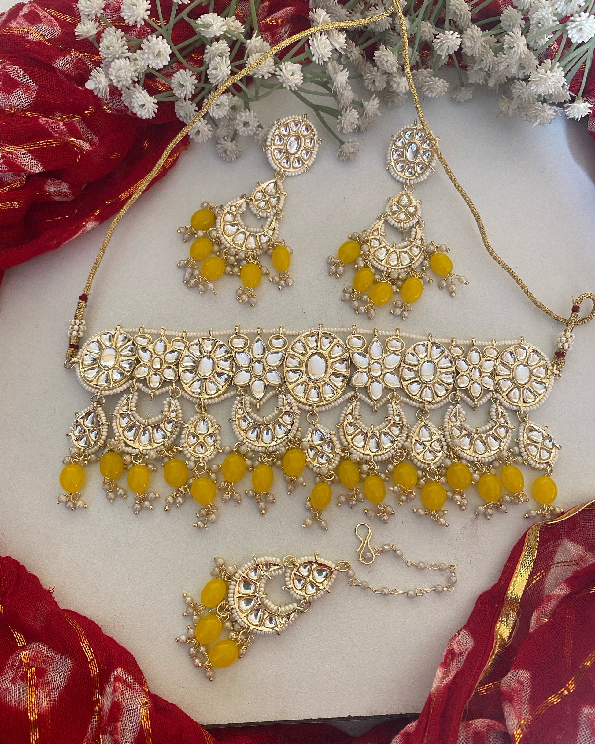 JIVIKA CHOKER SET Gehnacollections