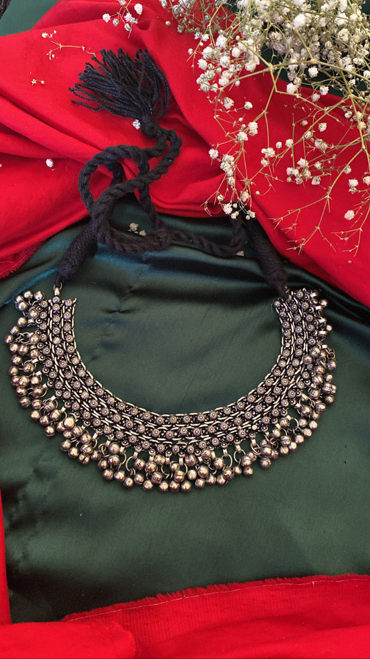 DIVI GHUNGHROO CHOKER Gehna Collections