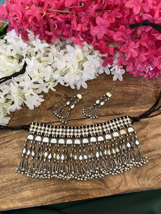 RAMYA SEESHA CHOKER SET Gehna Collections