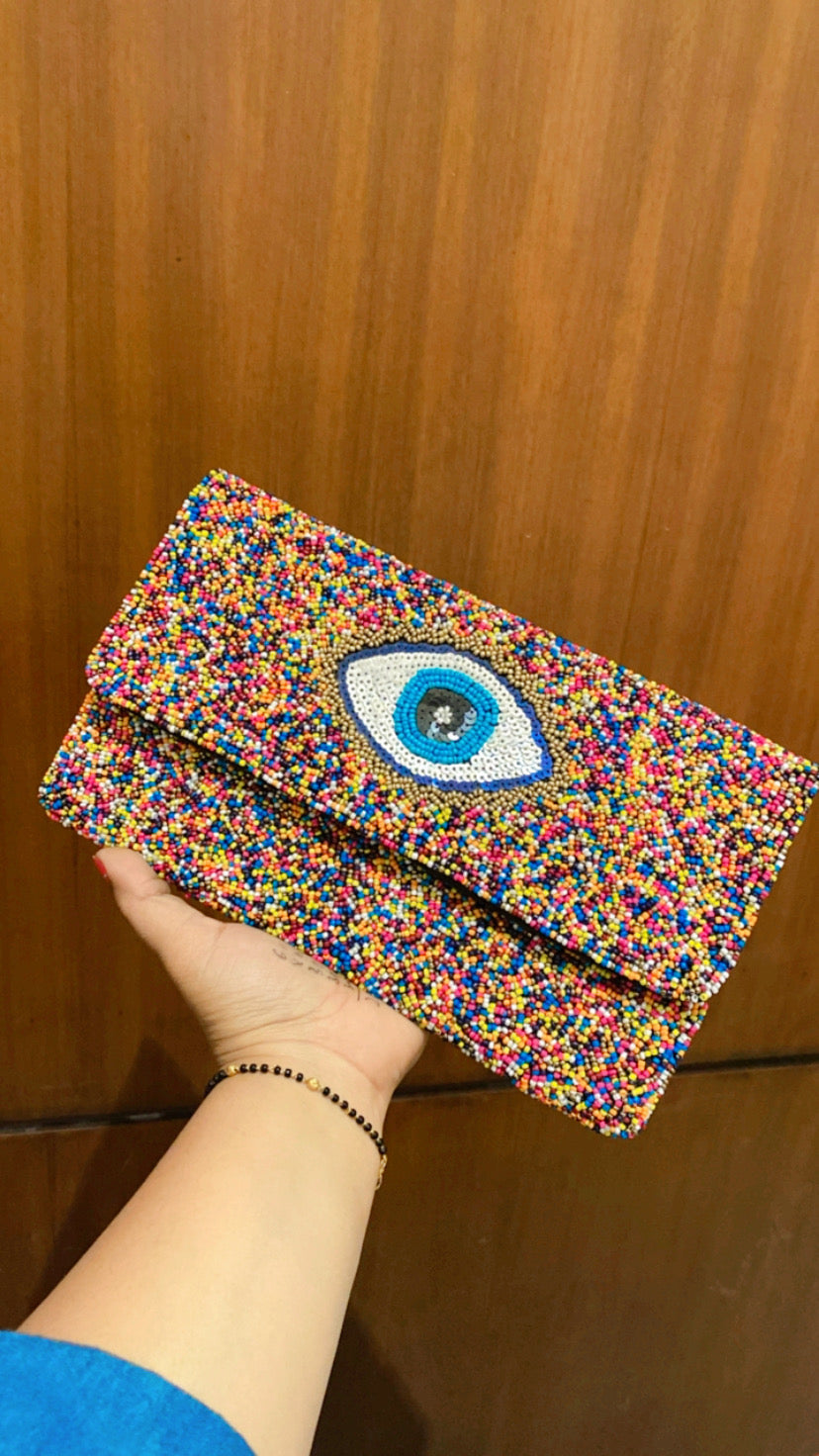 EVIL EYE BOHO BAG Gehna Collections