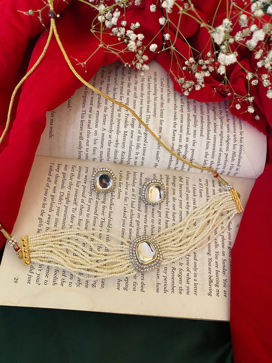 AVIKA CHOKER SET Gehnacollections