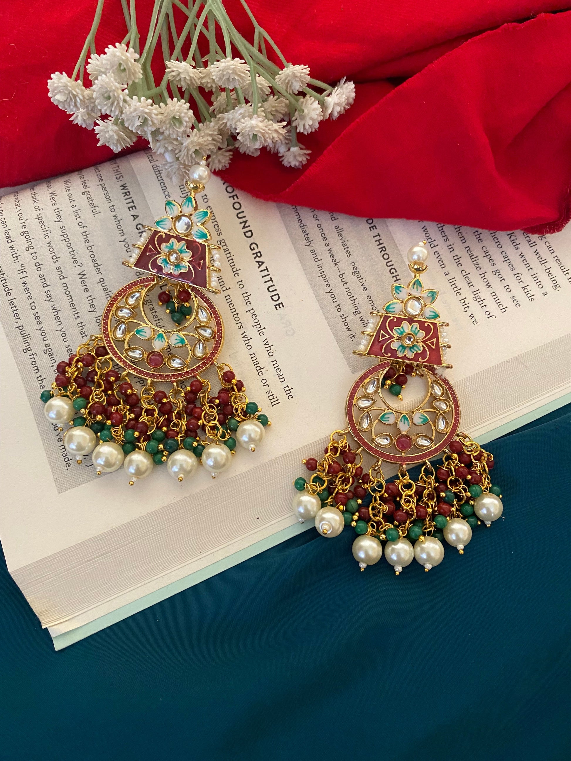 ROHINI CHANDBALI Gehnacollections