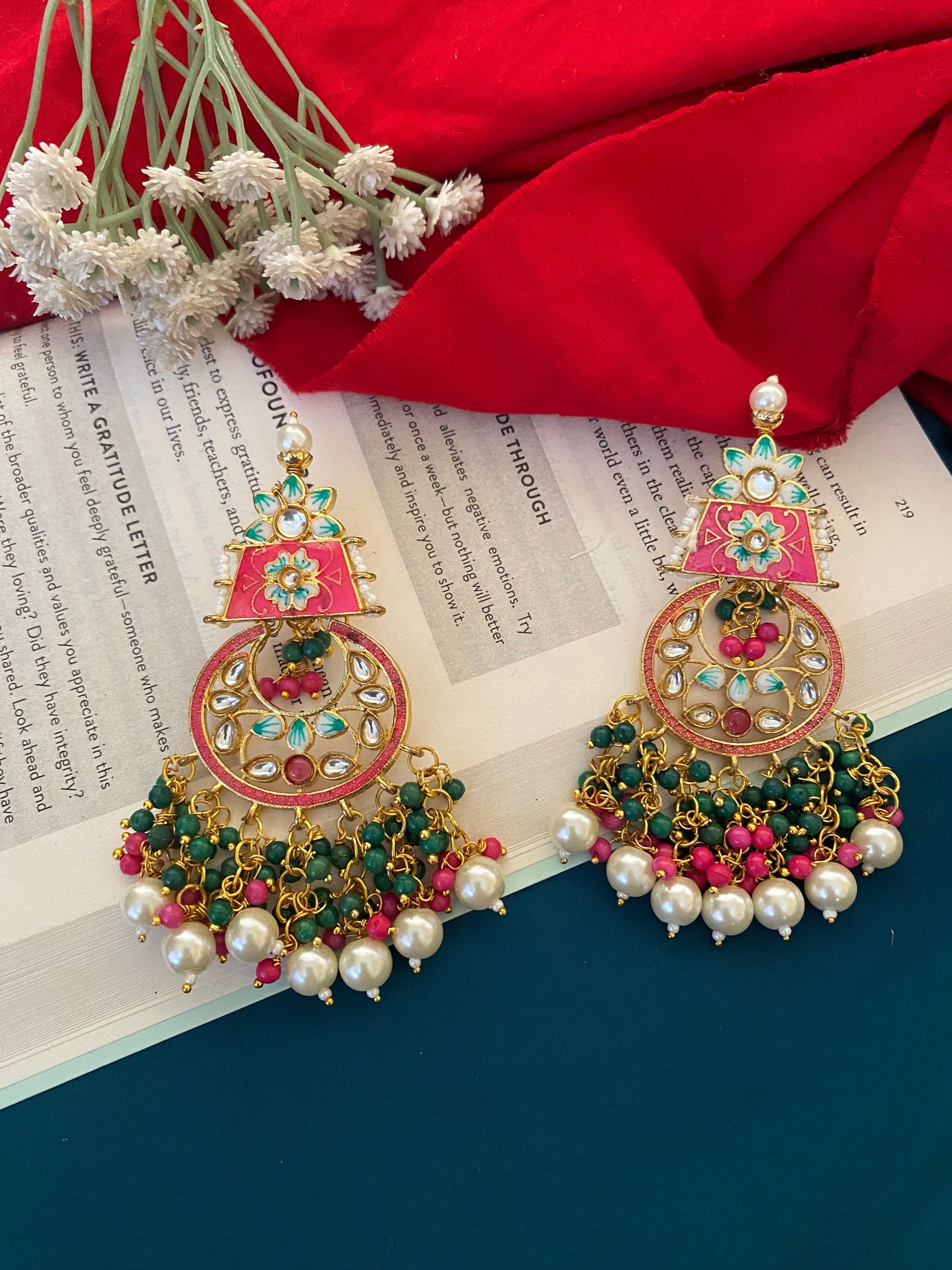 ROHINI CHANDBALI Gehnacollections