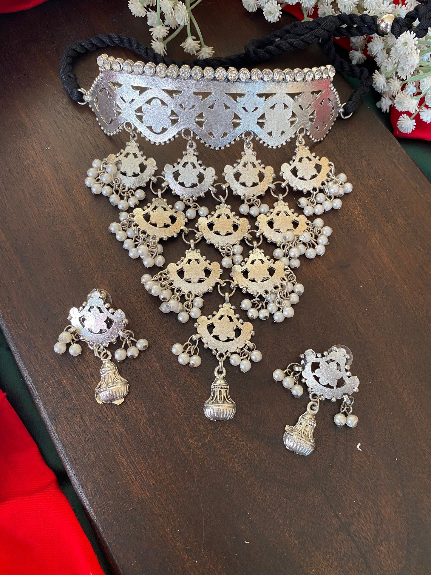 FAGUN LAYERED NECKLACE SET Gehnacollections