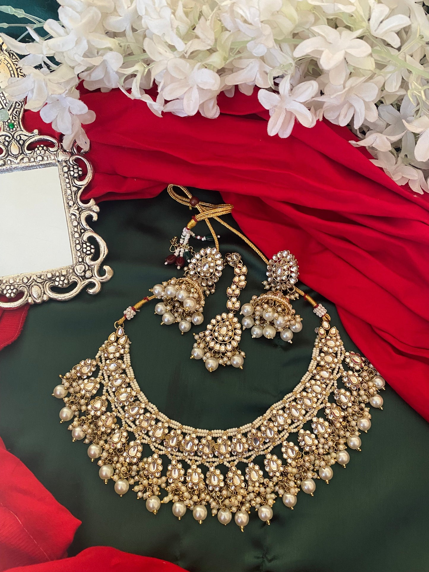 RUHI KUNDAN CHOKER SET Gehnacollections