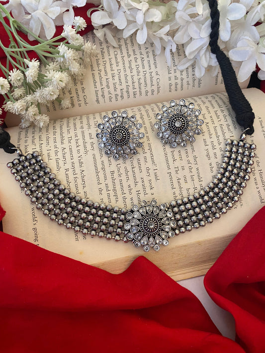ISHA STONE CHOKER SET Gehnacollections