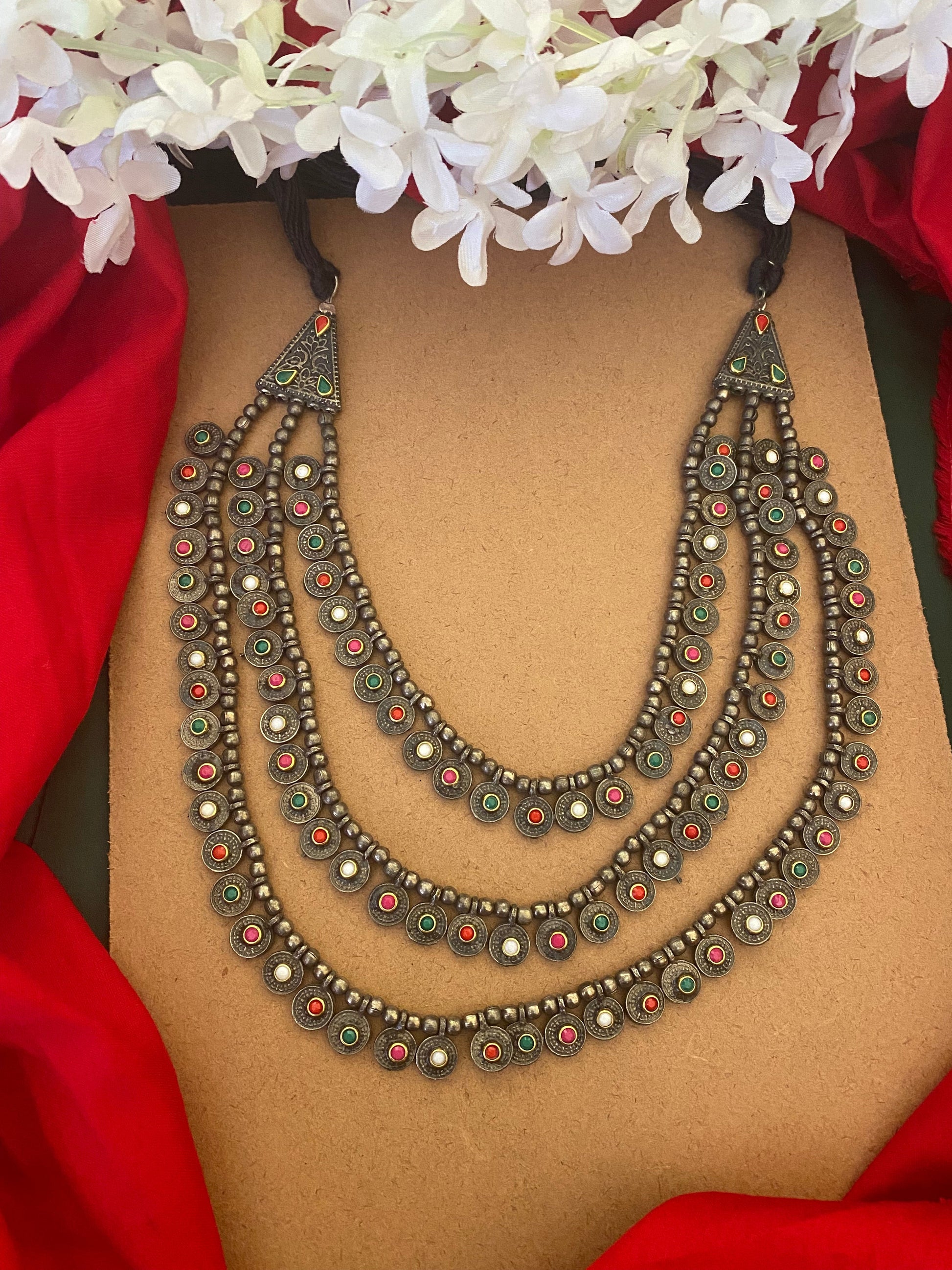 KIYANA LONG COIN NECKLACE Gehnacollections