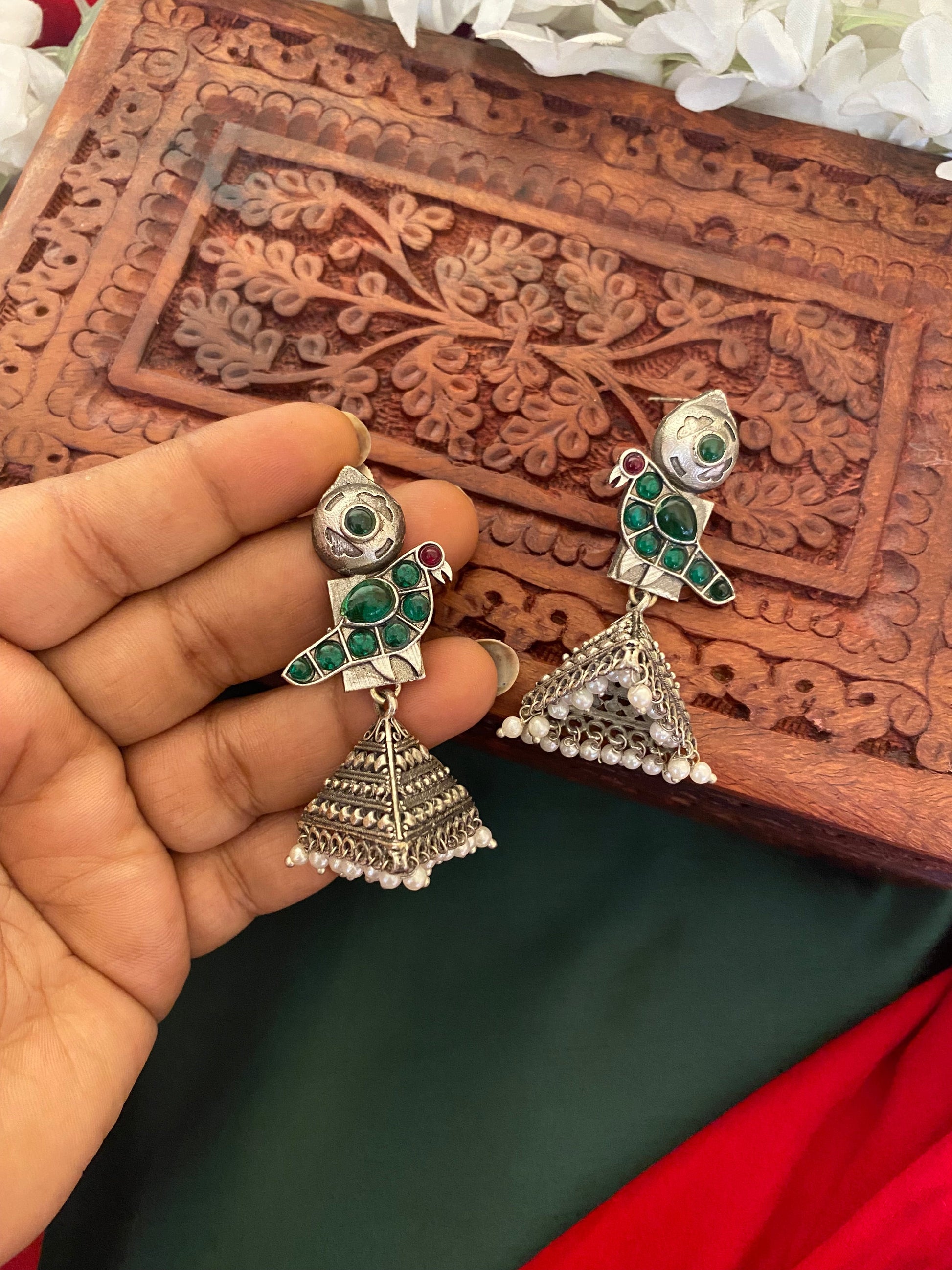 PAKHI JHUMKA Gehnacollections