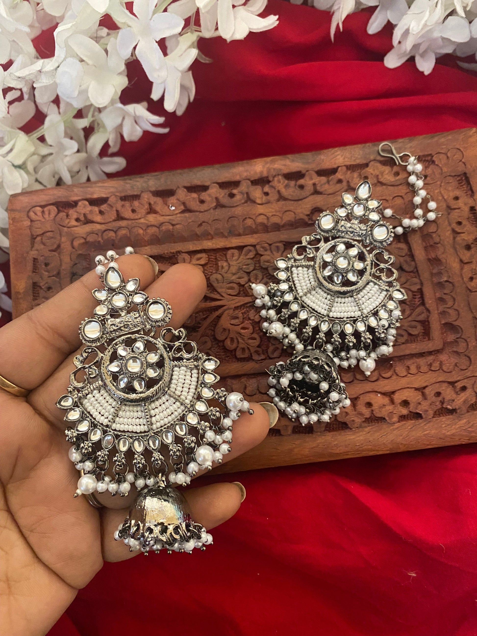 SARA JHUMKA Gehnacollections
