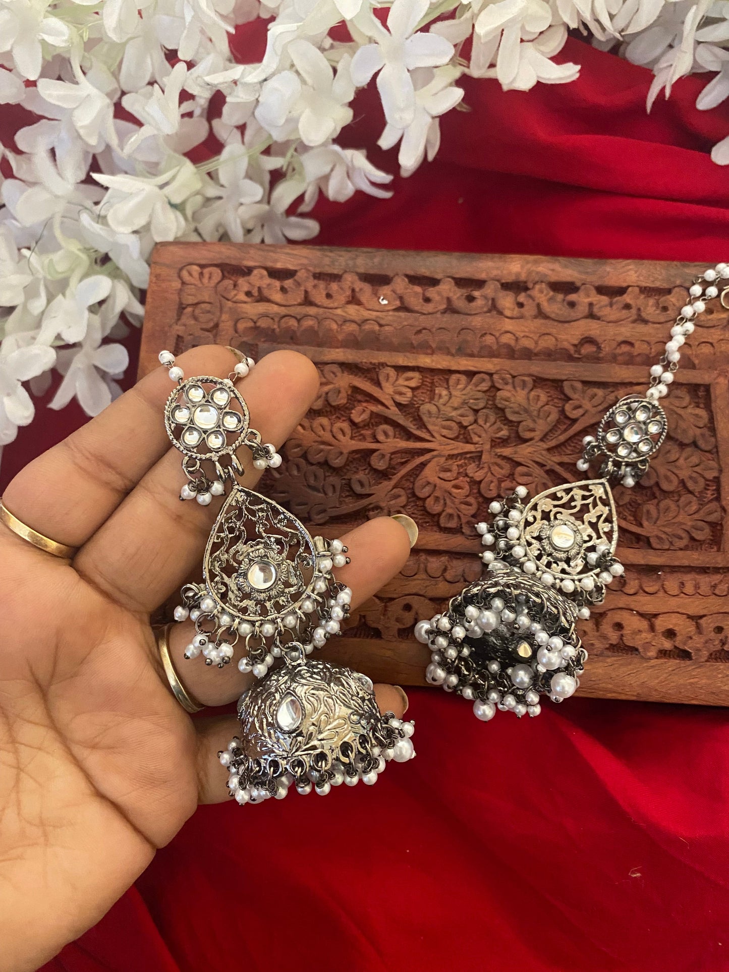 KHANAK JHUMKA Gehnacollections