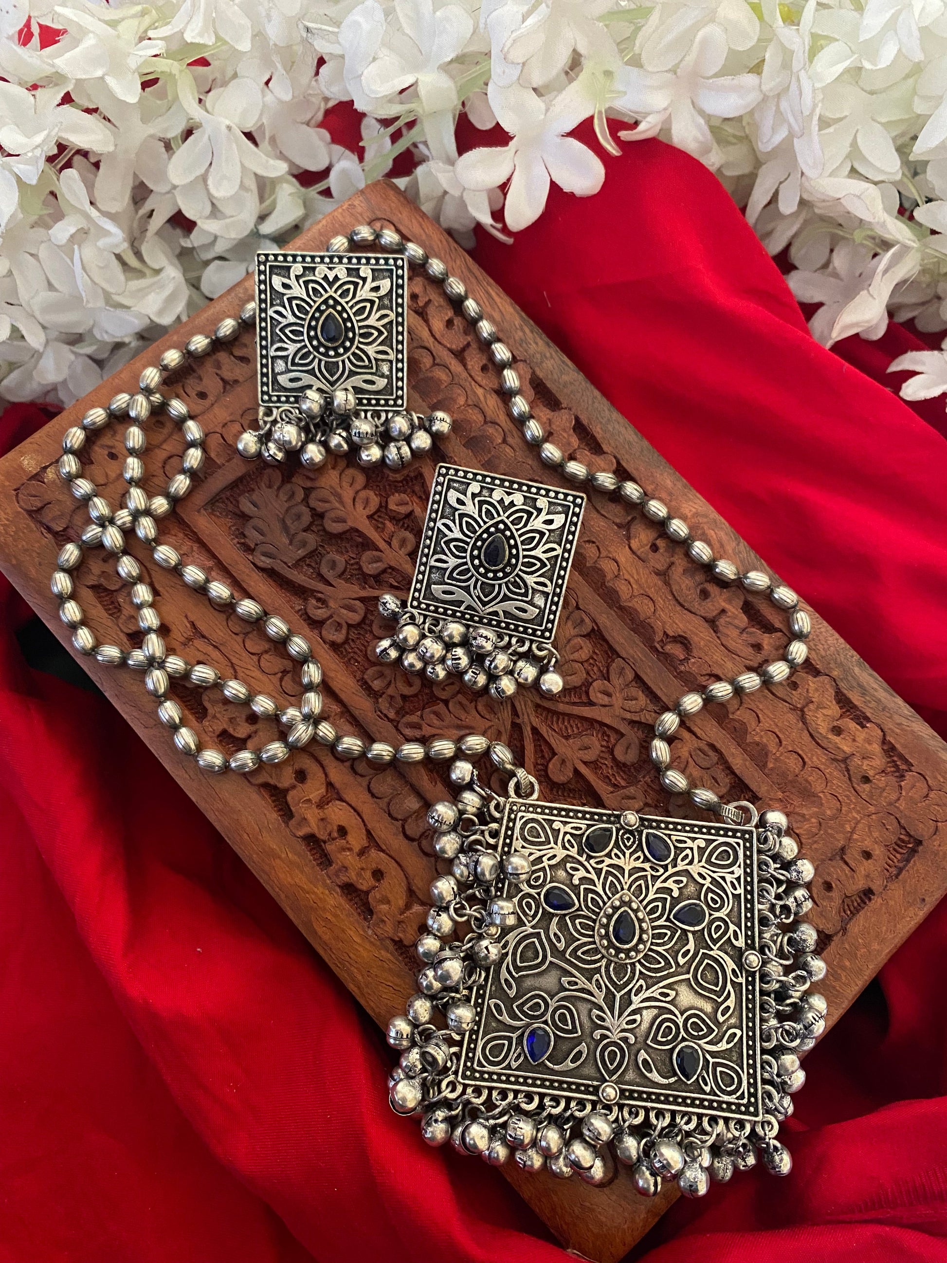 Ashima Long Necklace Set Gehnacollections