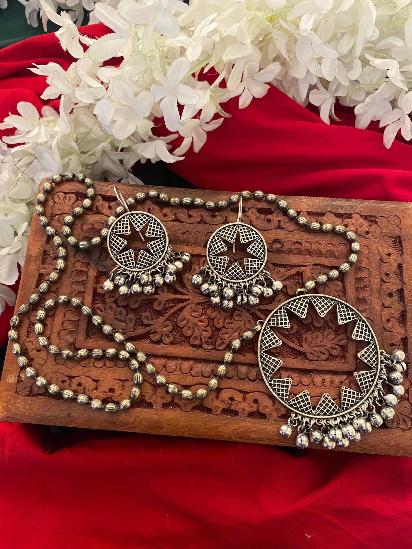 SITARA LONG NECKLACE SET Gehnacollections