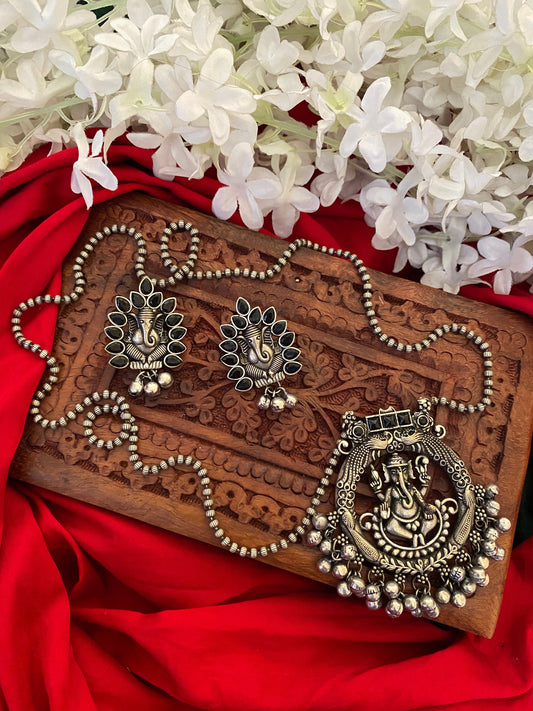 GANNUJI LONG NECKLACE SET Gehnacollections