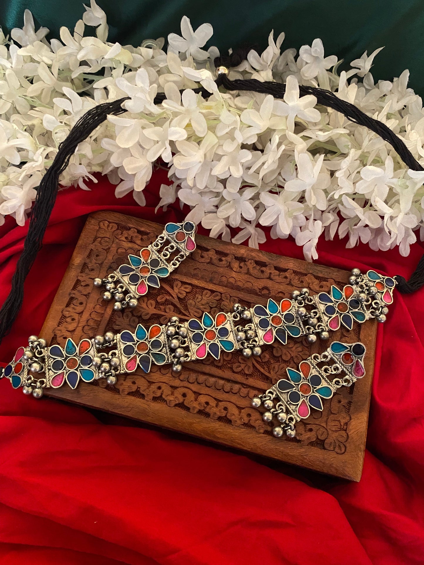 JUHI CHOKER SET Gehnacollections