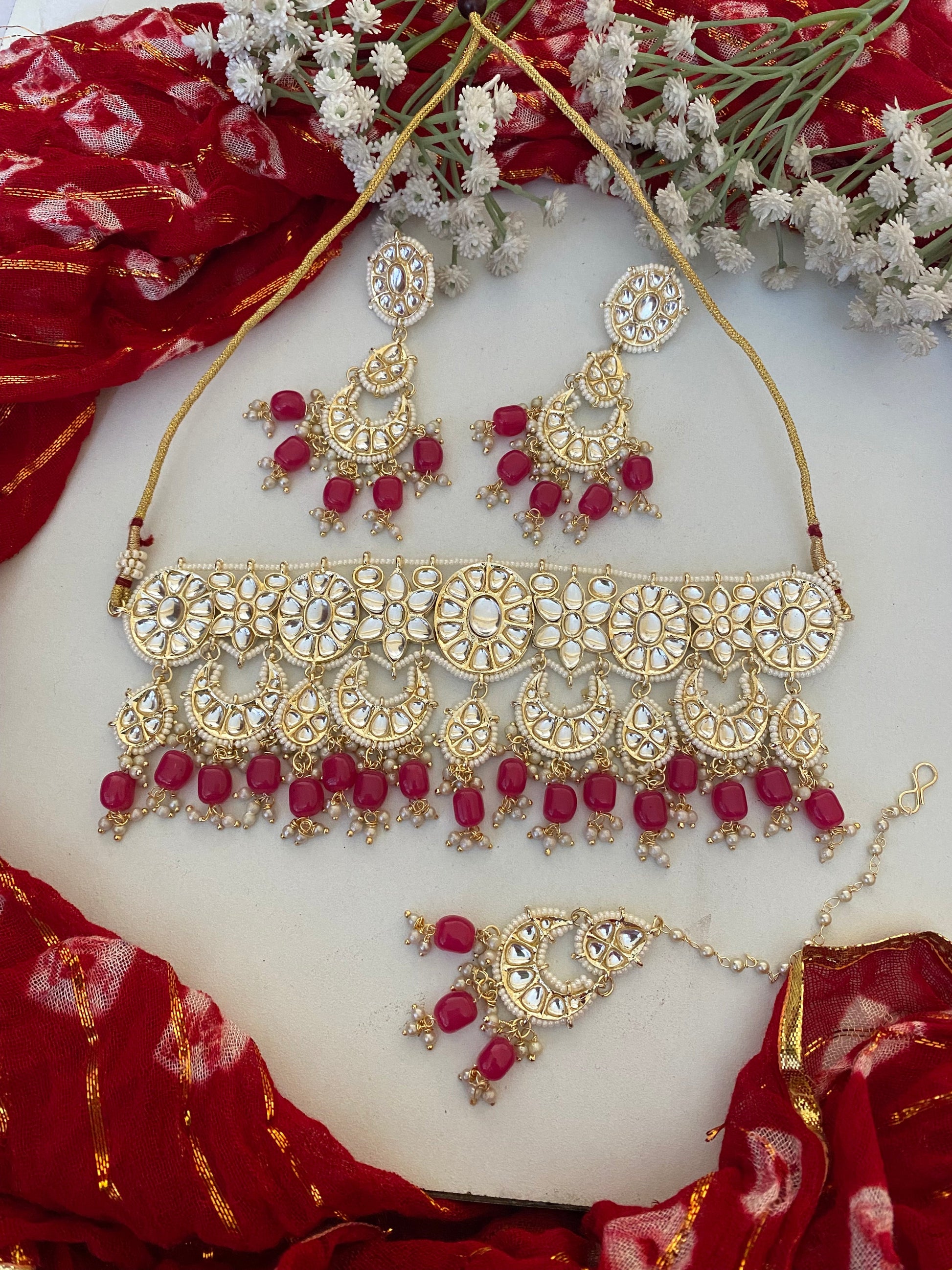 JIVIKA CHOKER SET Gehnacollections