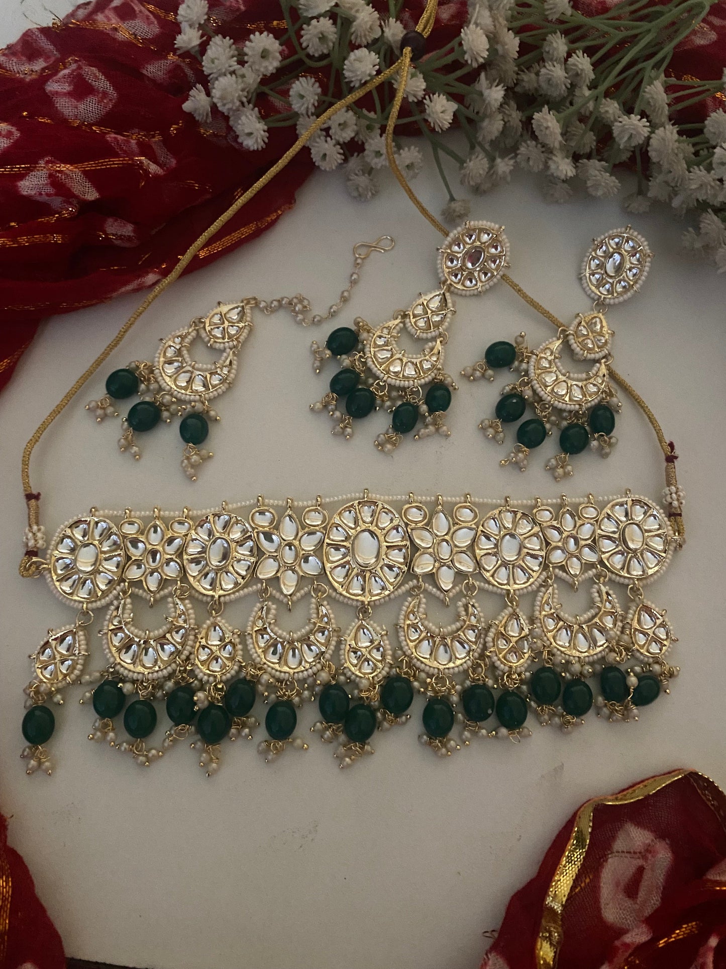 JIVIKA CHOKER SET Gehnacollections
