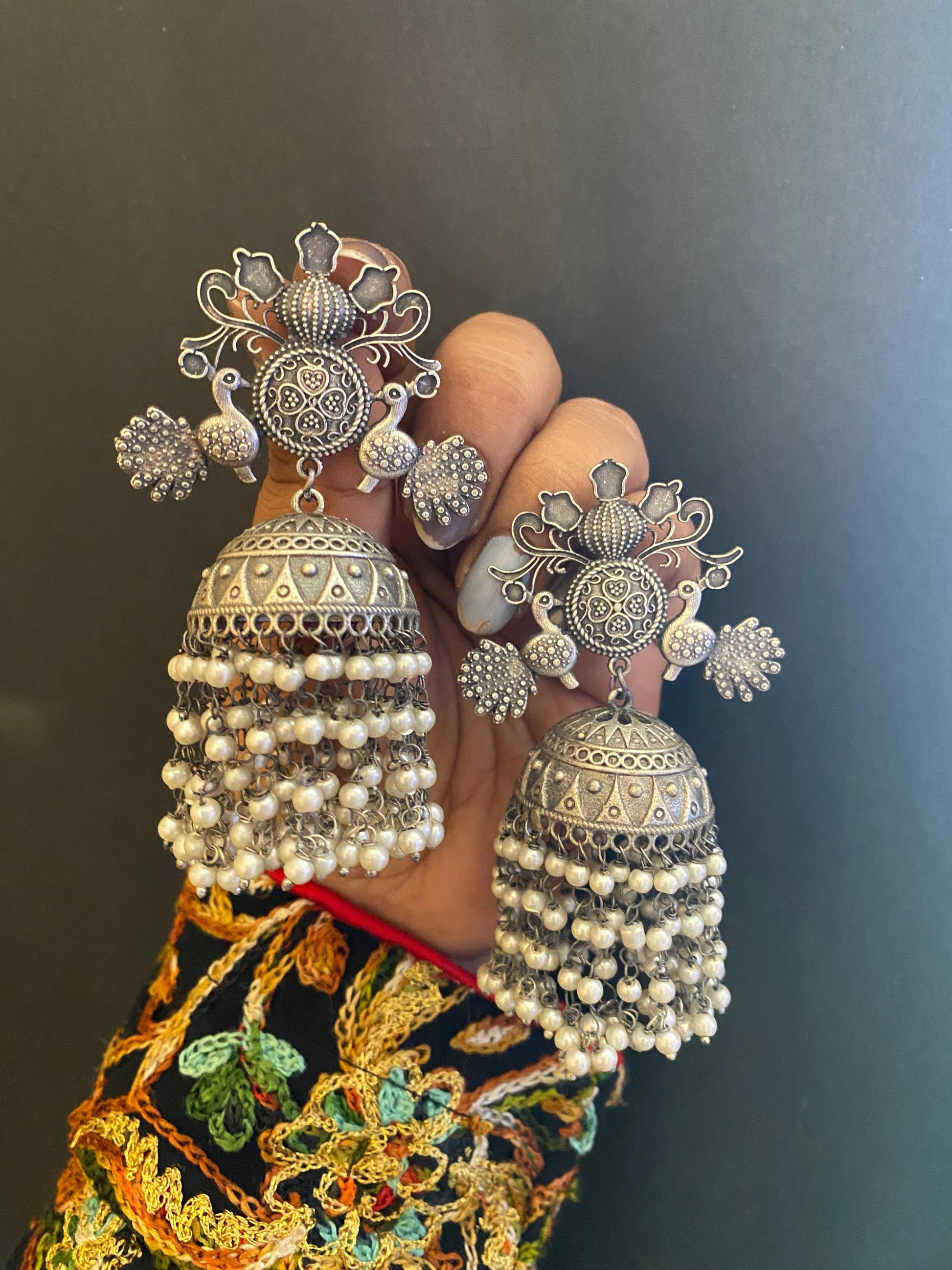 MORNI JHUMKA Gehnacollections