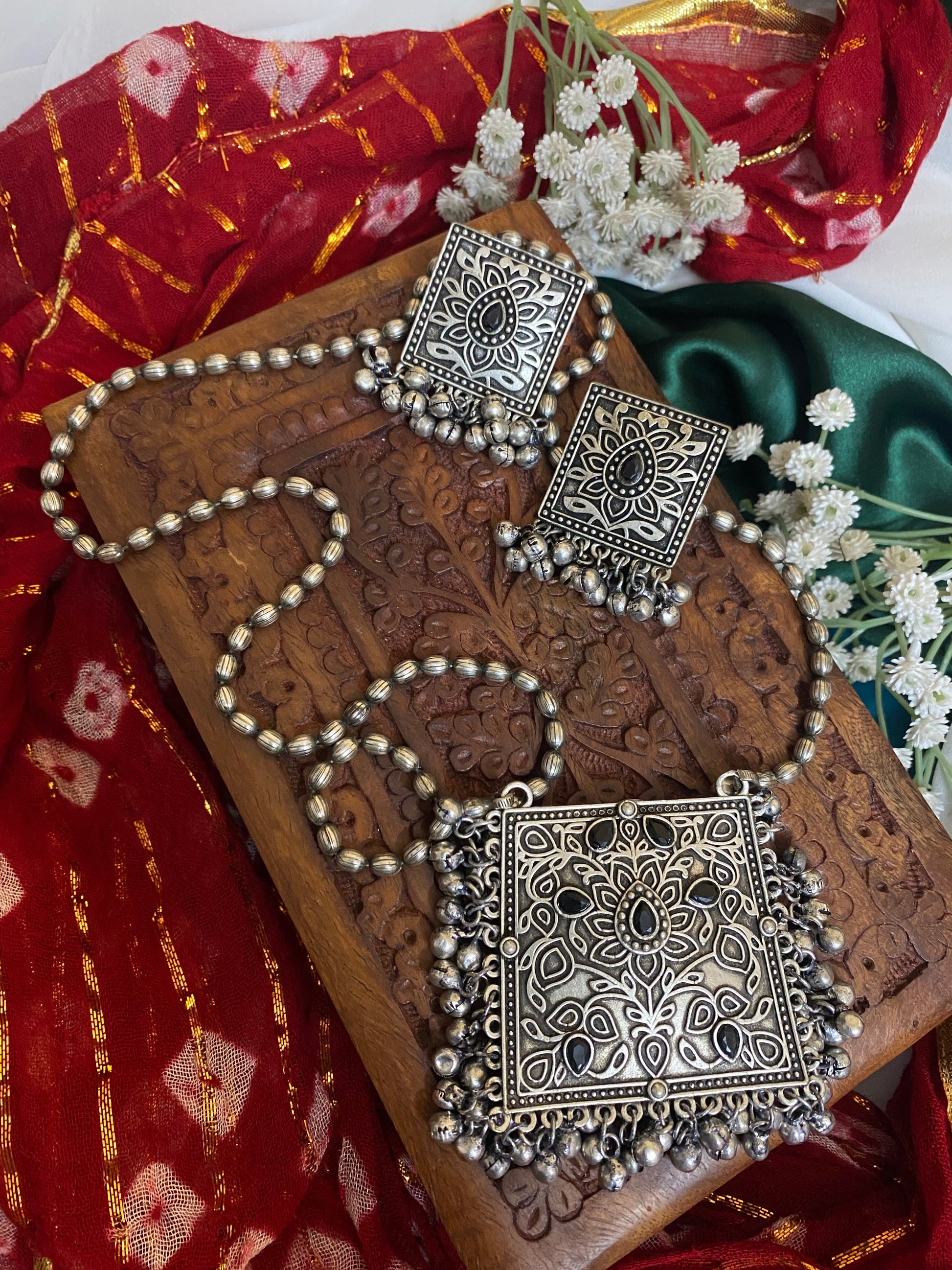 Ashima Long Necklace Set Gehnacollections