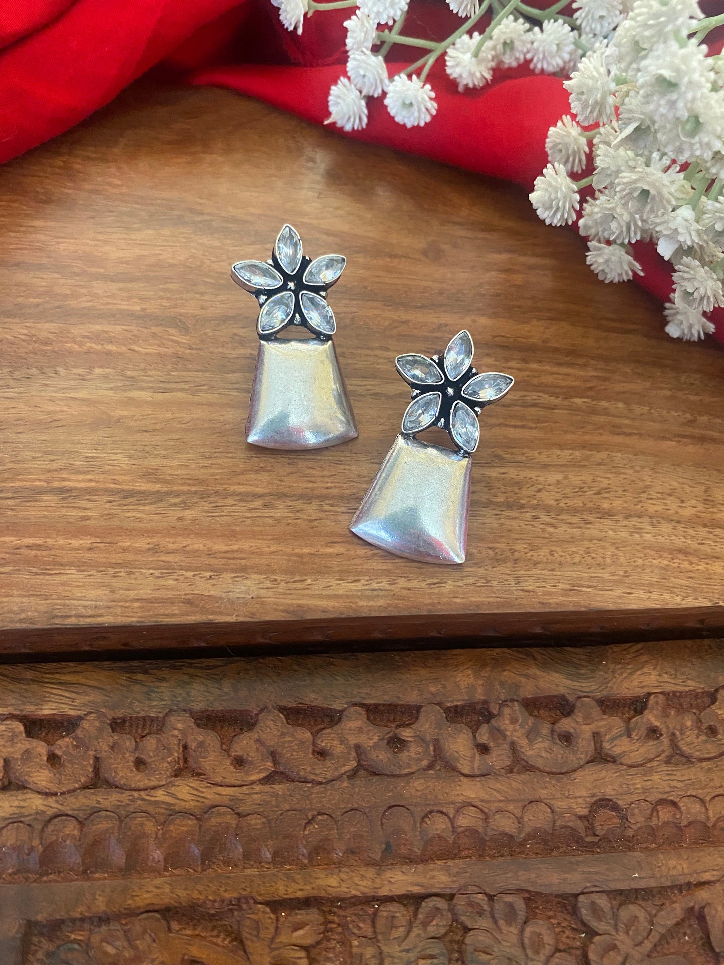 PAVI STONE STUDS Gehnacollections