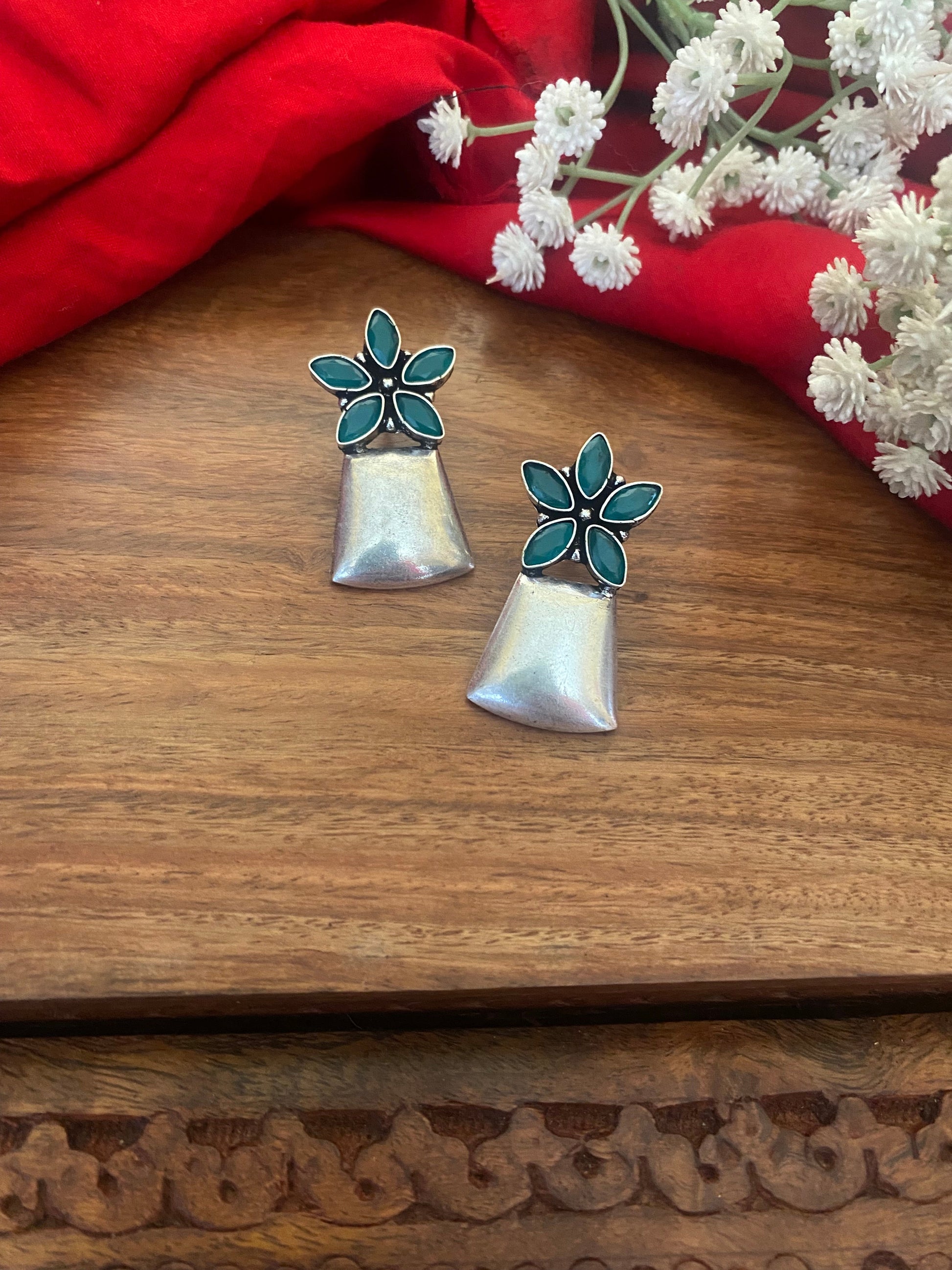 PAVI STONE STUDS Gehnacollections