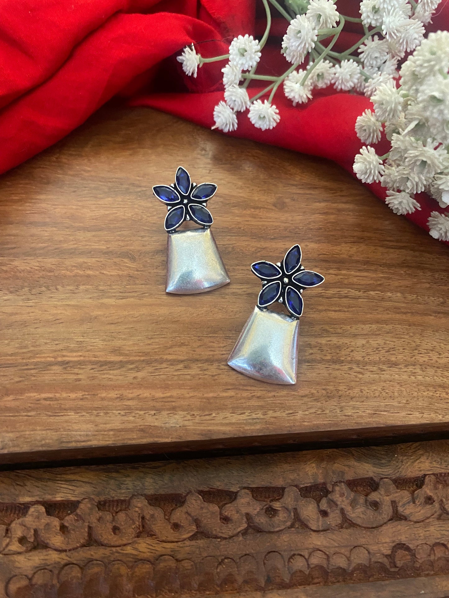 PAVI STONE STUDS Gehnacollections