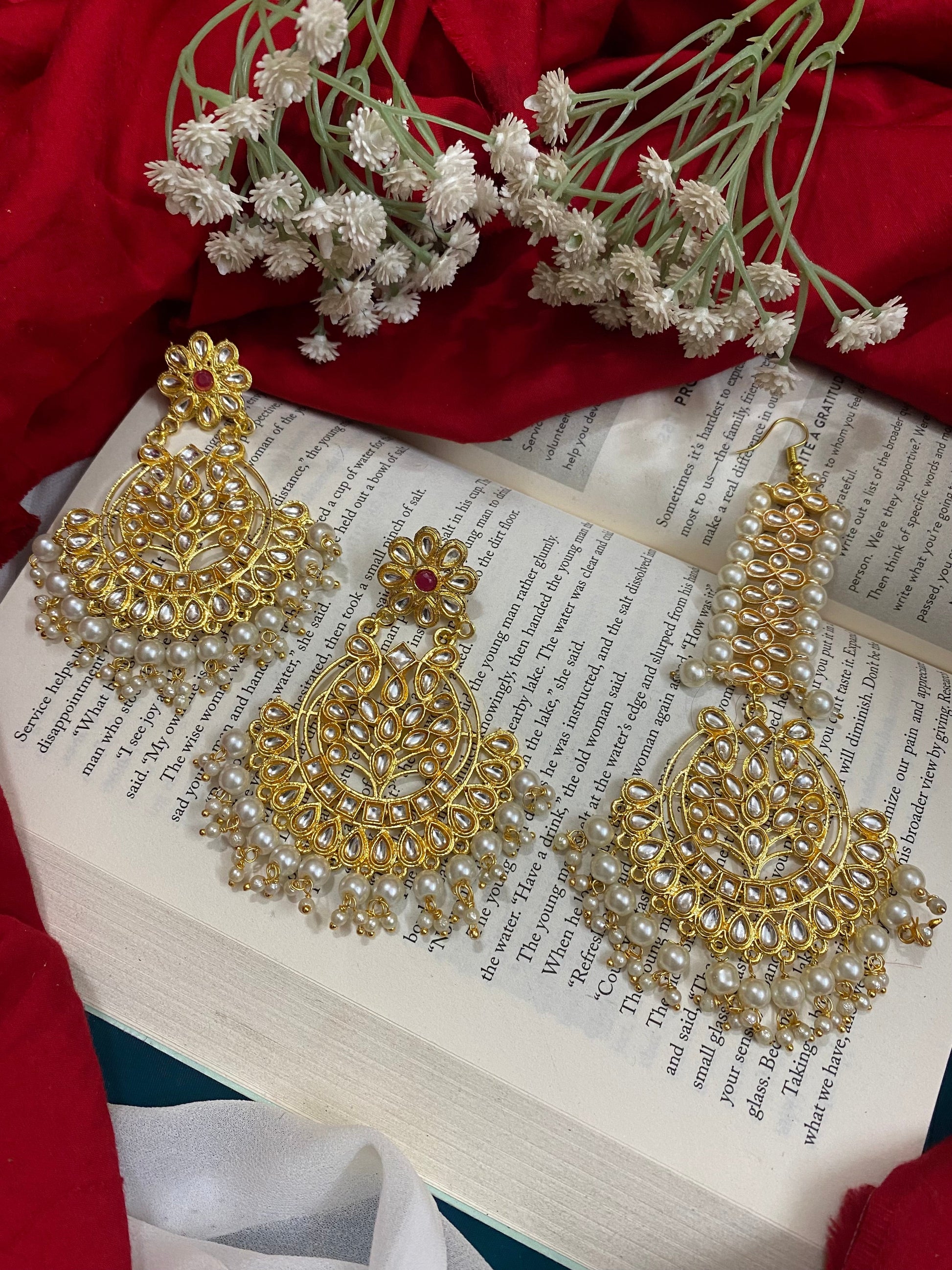 NISTHA CHANDBALI AND MAANGTIKA Gehnacollections