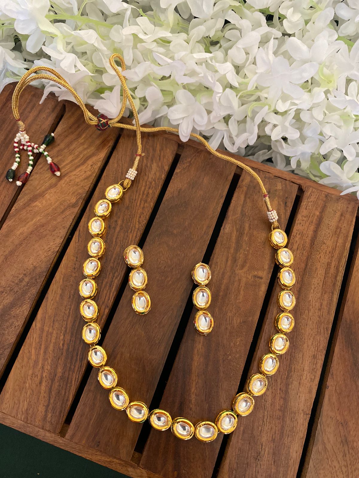 DHARA KUNDAN NECKLACE Gehna Collections